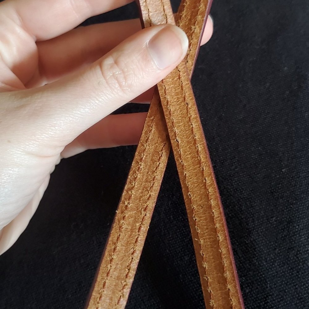 Dooney & Bourke Brown Croc-Embossed Crossbody Bag - Picture 11 of 15